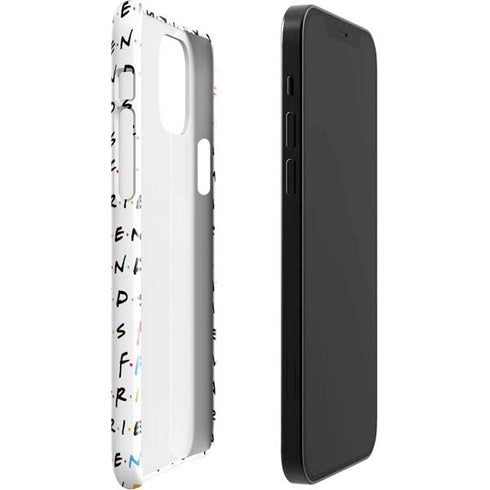 Warner Bros FRIENDS Pattern iPhone 12 Mini Lite Case