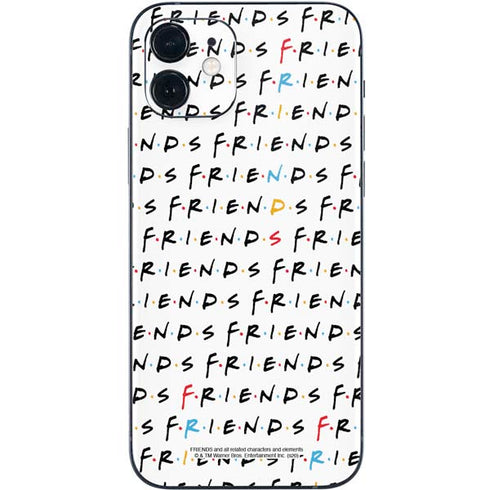 Warner Bros FRIENDS Pattern iPhone 12 Mini Skin