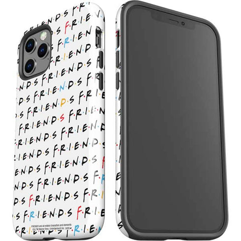 Warner Bros FRIENDS Pattern iPhone 12 Pro Impact Case