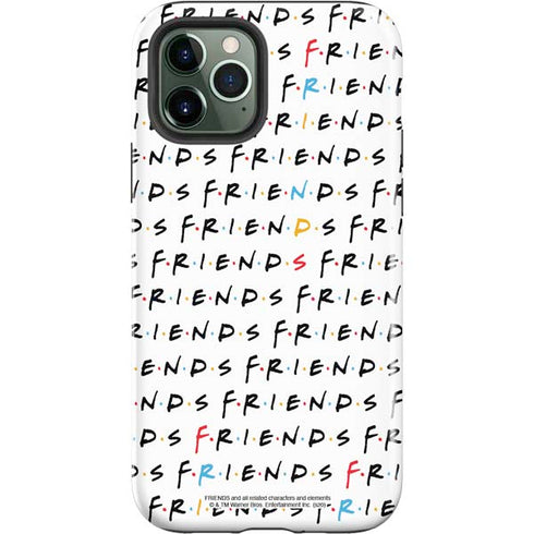 Warner Bros FRIENDS Pattern iPhone 12 Pro Max Impact Case