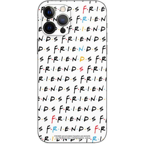 Warner Bros FRIENDS Pattern iPhone 12 Pro Skin