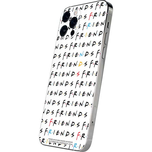 Warner Bros FRIENDS Pattern iPhone 12 Pro Skin