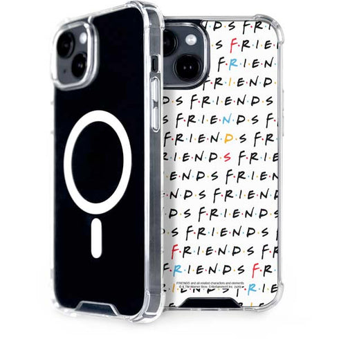 Warner Bros FRIENDS Pattern iPhone 13 MagSafe Case