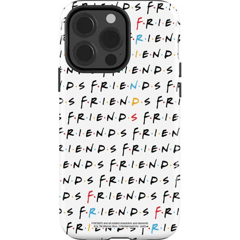 Warner Bros FRIENDS Pattern iPhone 13 Pro Impact Case