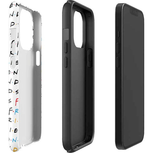 Warner Bros FRIENDS Pattern iPhone 13 Pro Impact Case