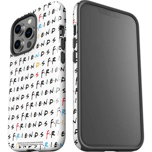 Warner Bros FRIENDS Pattern iPhone 13 Pro Impact Case