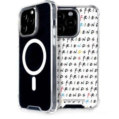 Warner Bros FRIENDS Pattern iPhone 13 Pro MagSafe Case
