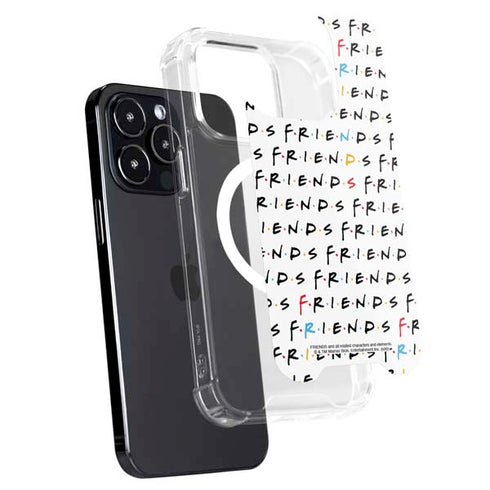 Warner Bros FRIENDS Pattern iPhone 13 Pro MagSafe Case