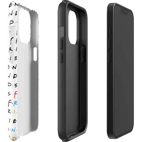 Warner Bros FRIENDS Pattern iPhone 13 Pro Max Impact Case