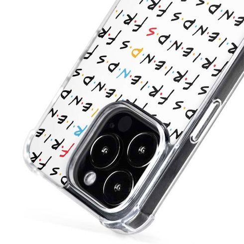 Warner Bros FRIENDS Pattern iPhone 13 Pro Max MagSafe Case