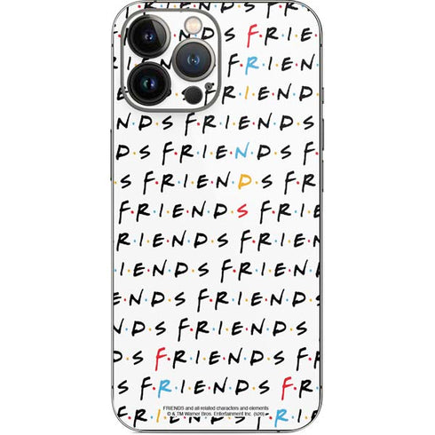 Warner Bros FRIENDS Pattern iPhone 13 Pro Max Skin