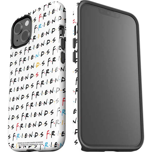Warner Bros FRIENDS Pattern iPhone 15 Impact Case