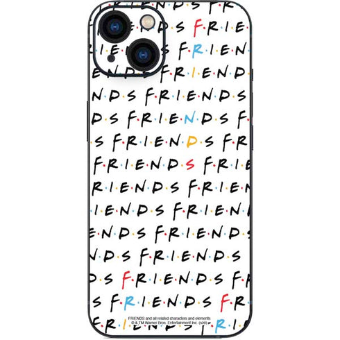 Warner Bros FRIENDS Pattern iPhone 14 Plus Skin