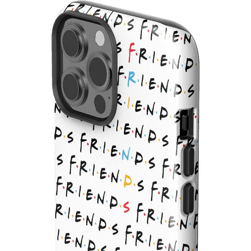 Warner Bros FRIENDS Pattern iPhone 15 Pro Max Impact Case