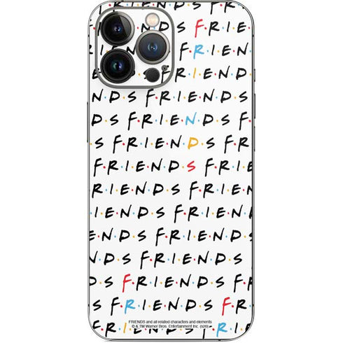Warner Bros FRIENDS Pattern iPhone 14 Pro Max Skin