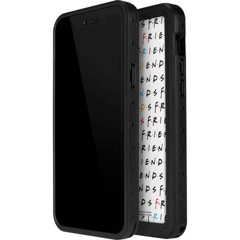 Warner Bros FRIENDS Pattern iPhone 14 Pro Max Waterproof Case