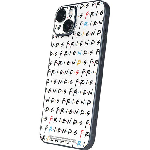 Warner Bros FRIENDS Pattern iPhone 15 Skin