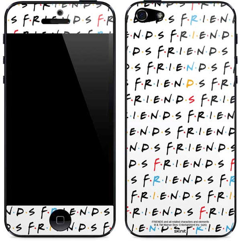 Warner Bros FRIENDS Pattern iPhone 5/5s/5SE Skin