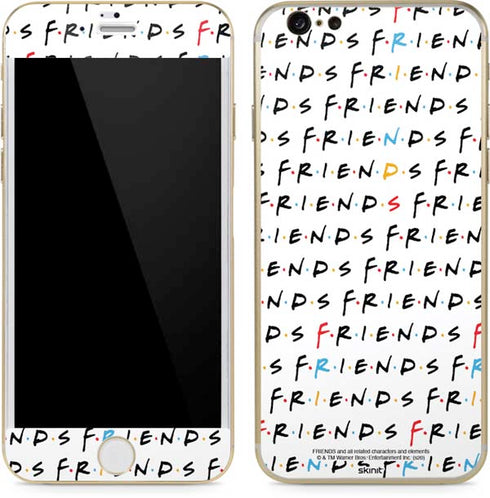 Warner Bros FRIENDS Pattern iPhone 6/6s Skin