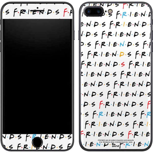 Warner Bros FRIENDS Pattern iPhone 8 Plus Skin