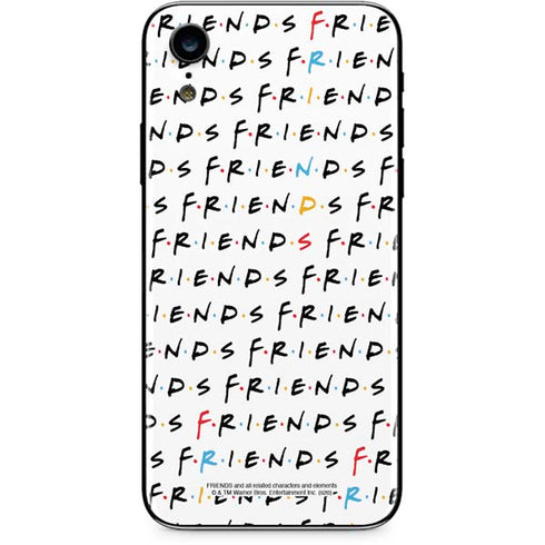 Warner Bros FRIENDS Pattern iPhone XR Skin