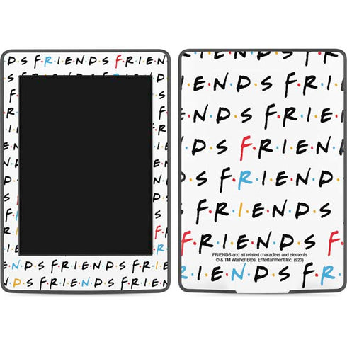 Warner Bros FRIENDS Pattern Amazon Kindle Skin