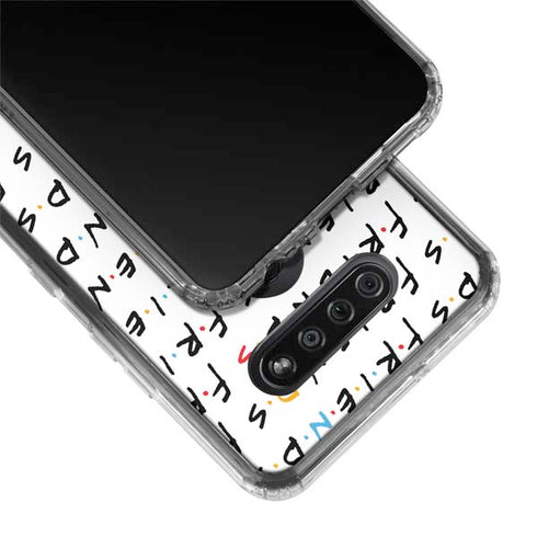 Warner Bros FRIENDS Pattern LG K51/Q51 Clear Case