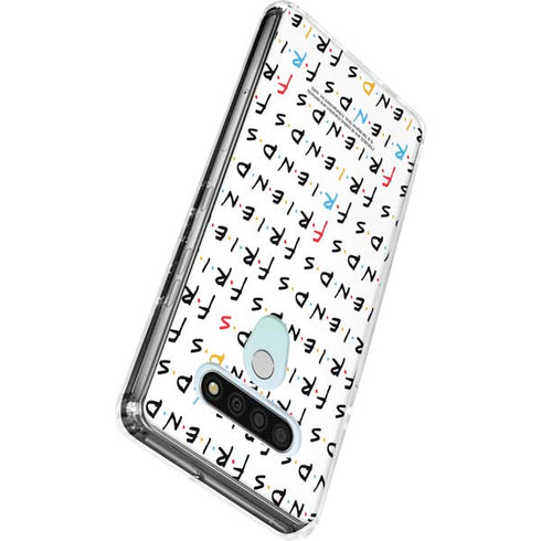 Warner Bros FRIENDS Pattern LG Stylo 6 Clear Case
