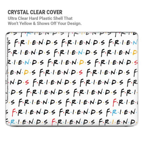Warner Bros FRIENDS Pattern MacBook Air 13in M1 (2021) Case plus Skin