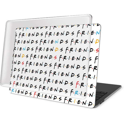 Warner Bros FRIENDS Pattern MacBook Pro 16in (2019-20) Case plus Skin