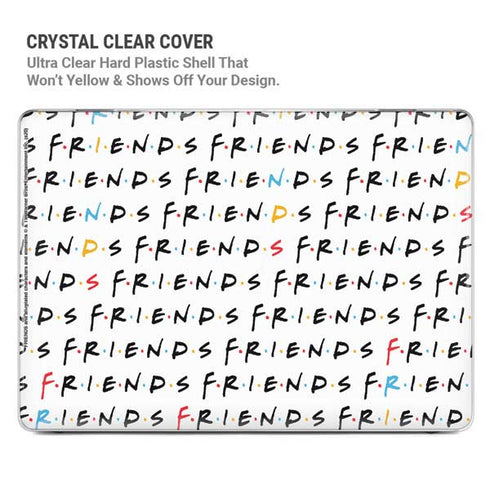 Warner Bros FRIENDS Pattern MacBook Pro 16in (2021-25) Case plus Skin