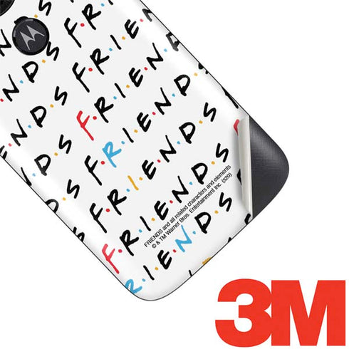 Warner Bros FRIENDS Pattern Moto E5 Play Skin