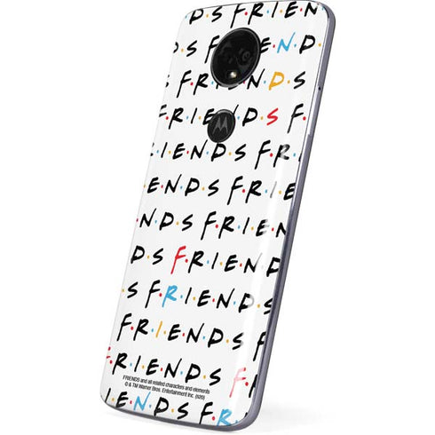 Warner Bros FRIENDS Pattern Moto E5 Plus Skin