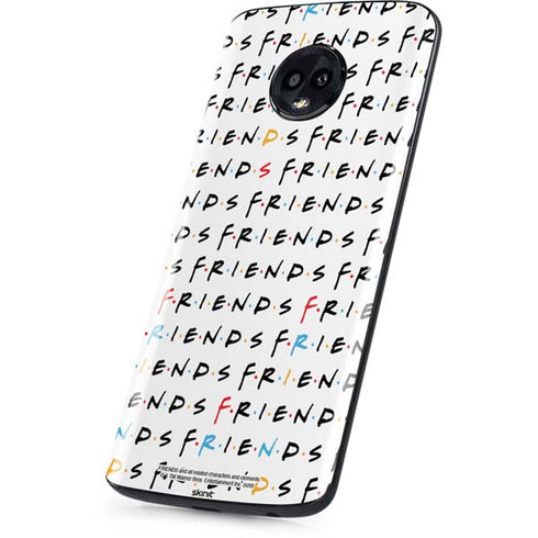Warner Bros FRIENDS Pattern Moto G6 Skin
