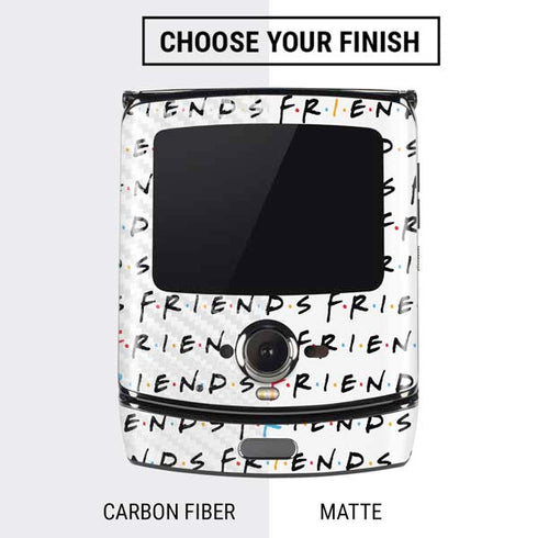 Warner Bros FRIENDS Pattern Motorola RAZR Skin
