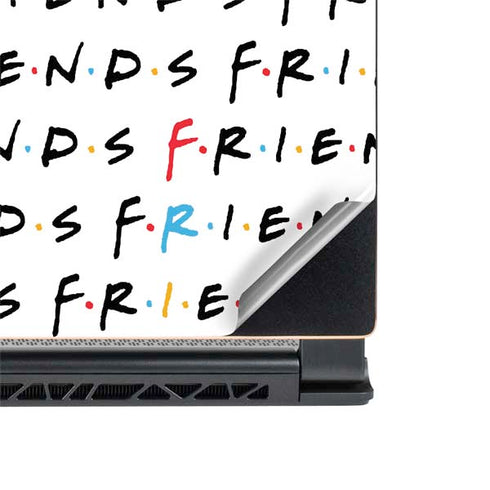 Warner Bros FRIENDS Pattern MSI GS65 Stealth Laptop Skin