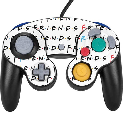 Warner Bros FRIENDS Pattern Nintendo GameCube Controller Skin
