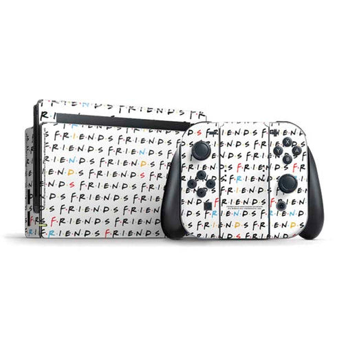 Warner Bros FRIENDS Pattern Nintendo Switch Bundle Skin