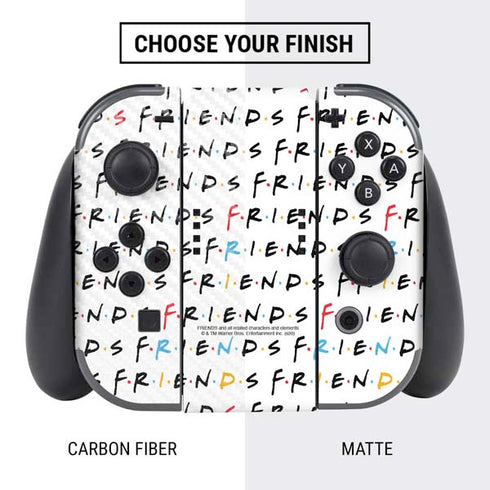 Warner Bros FRIENDS Pattern Nintendo Switch Bundle Skin