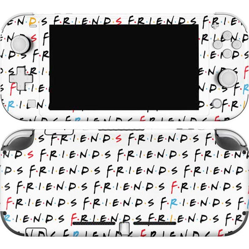 Warner Bros FRIENDS Pattern Nintendo Switch Lite Skin