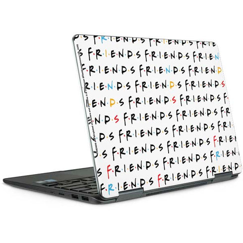 Warner Bros FRIENDS Pattern Notebook 9 Pro 13in (2017) Skin