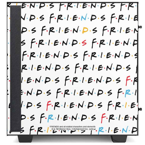 Warner Bros FRIENDS Pattern NZXT H510 Compact ATX Mid-Tower Case Skin