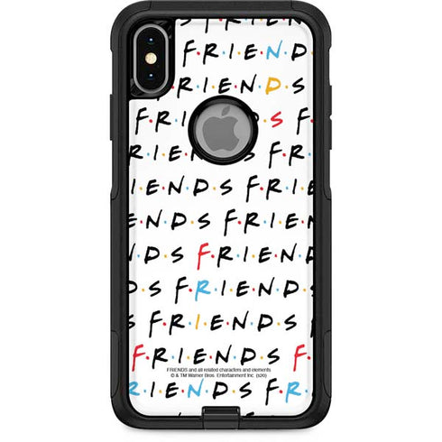 Warner Bros FRIENDS Pattern Otterbox Commuter iPhone Skin