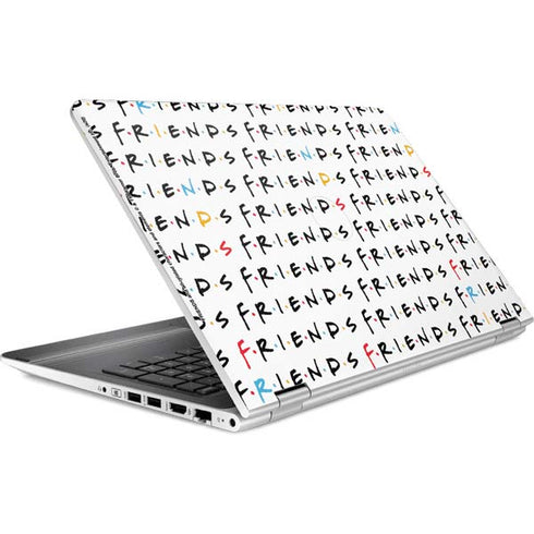 Warner Bros FRIENDS Pattern HP Pavilion Skin