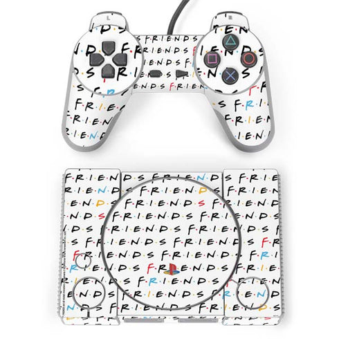 Warner Bros FRIENDS Pattern PlayStation Classic Bundle Skin