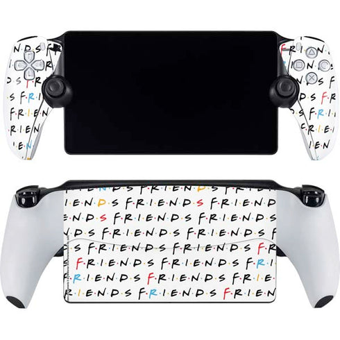 Warner Bros FRIENDS Pattern PlayStation Portal Remote Player Skin