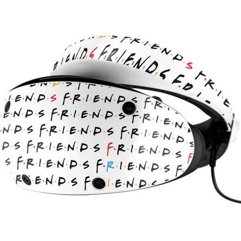 Warner Bros FRIENDS Pattern PlayStation VR2 Skin