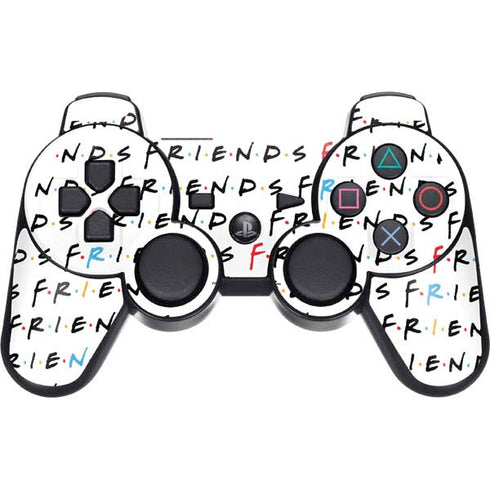 Warner Bros FRIENDS Pattern PS3 Dual Shock wireless controller Skin