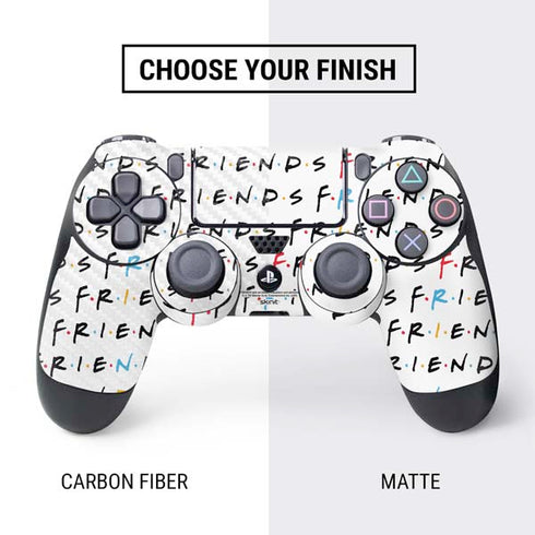Warner Bros FRIENDS Pattern PS4 Controller Skin