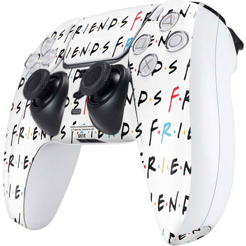 Warner Bros FRIENDS Pattern PS5 Controller Skin
